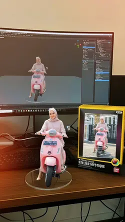 miniatur 3d viral