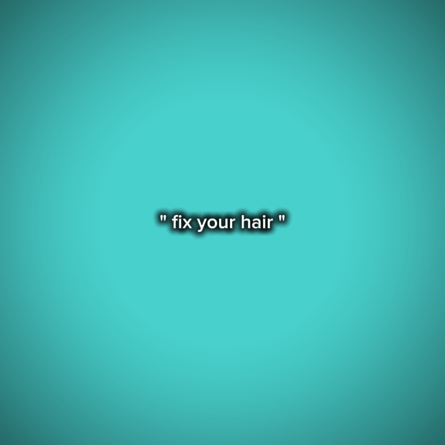 Arrume seu cabelo