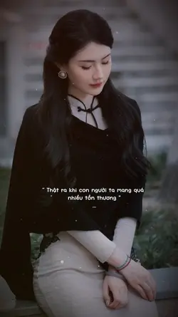 Thật ra khi con 