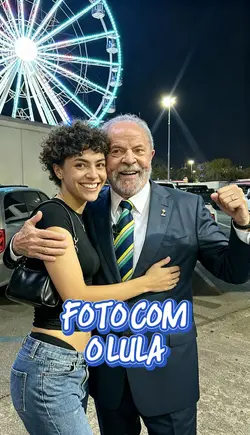 Foto com o Lula