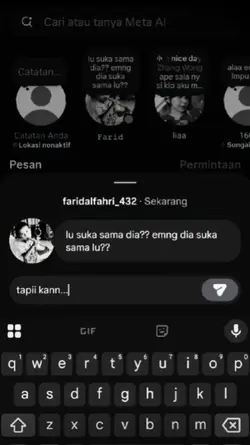 lu suka sama dia?
