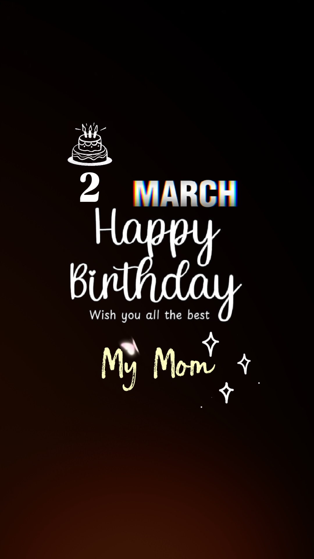 Birthday 2 March Mom