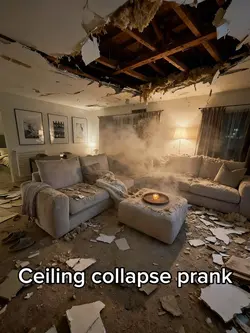 Ceiling collapse 