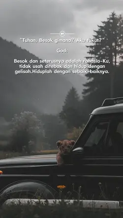 Tuhan, besok gimana?