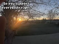 What I Support