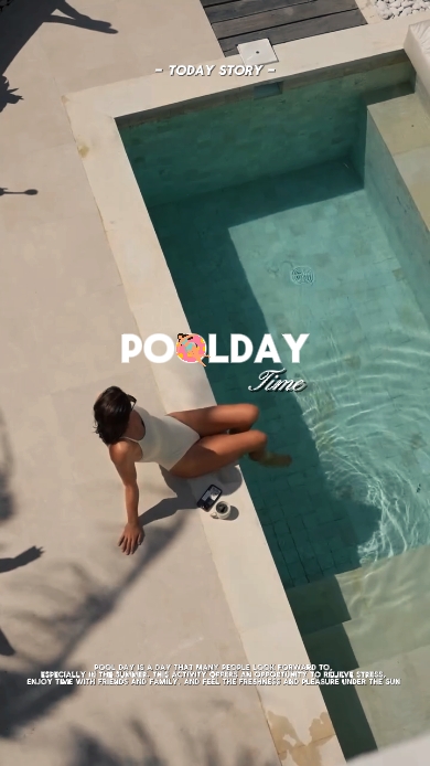 Pool Tag Zeit Vlog