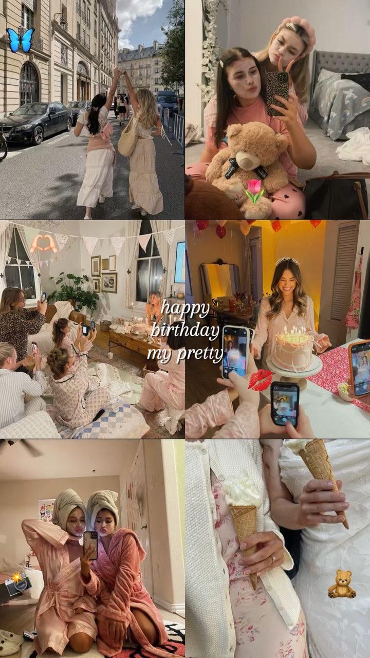 fille d'anniversaire