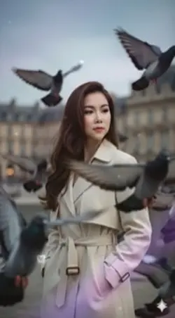 Woman in love