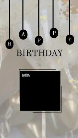 doğum günü şablonu 