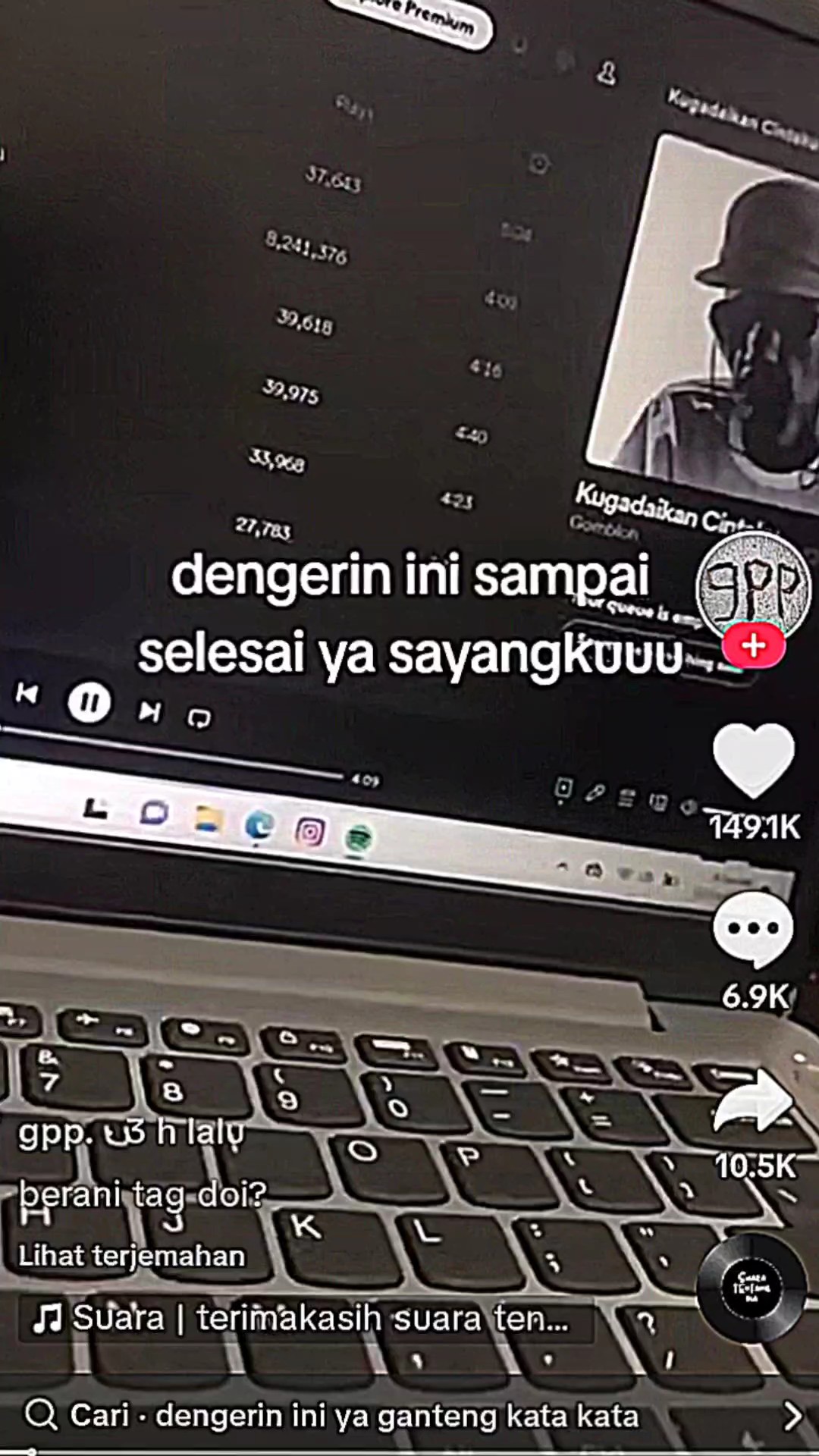dengerin tuh sayang
