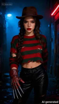 Halloween outfit AI