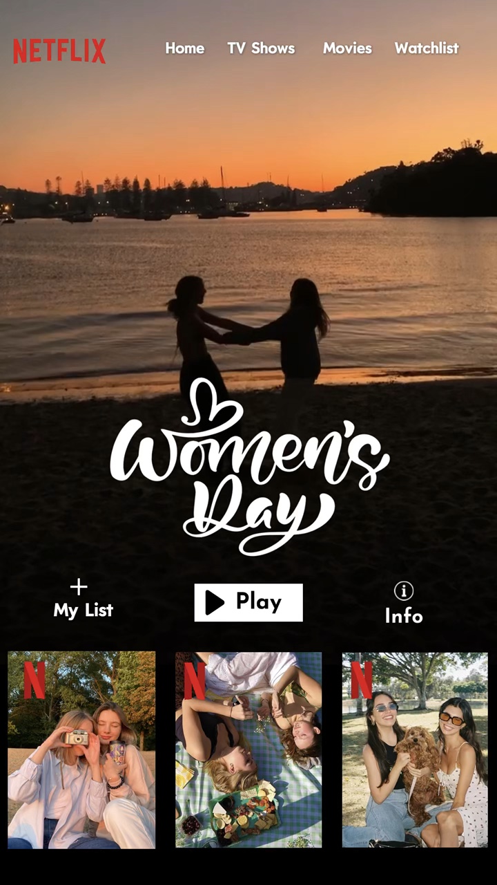 Día de la Mujer Netflix🌷