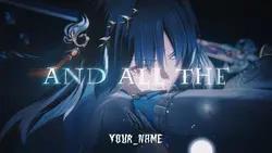 Anime free edit