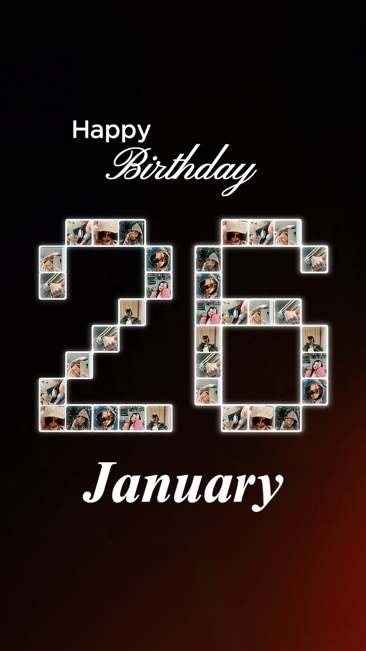 Birthday 26 January