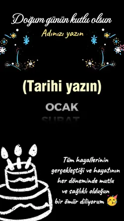 Doğum günü Ocak