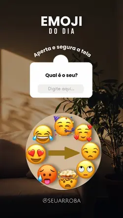 Emoji do dia/stories