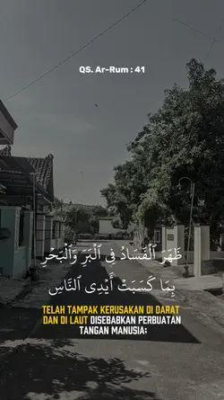 QS Ar rum ayat 41