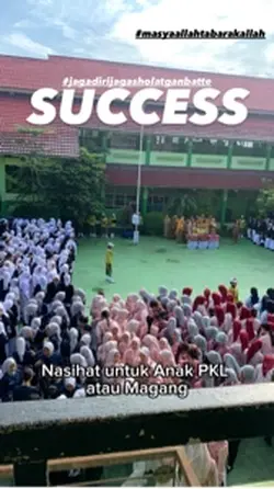 Nasihat PKL / Magang