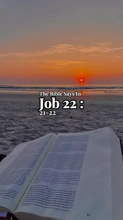 Job 22:21-22