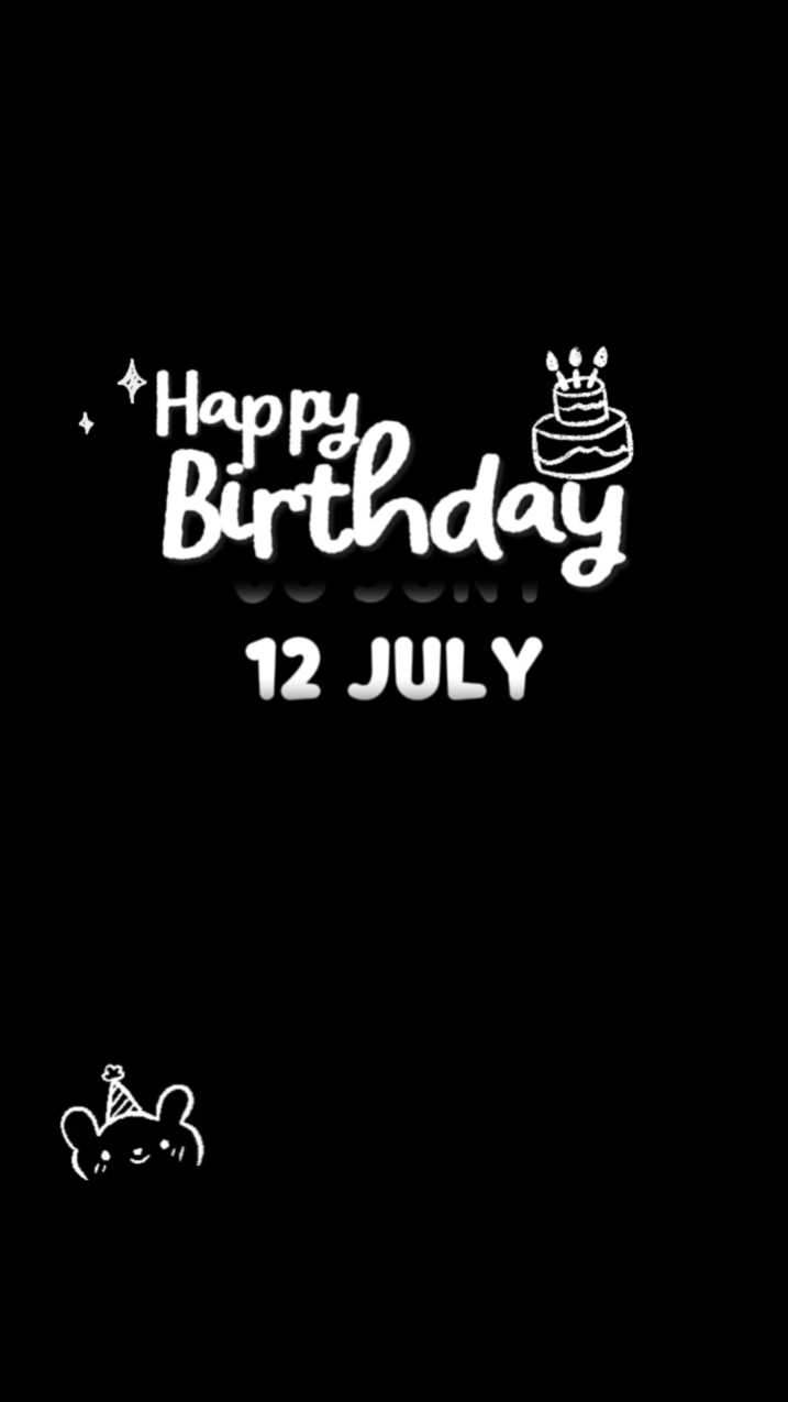 Hbd 12 july