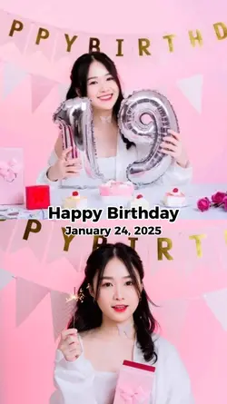 Birthday 24 Jan 2025