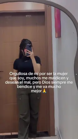 Orgullosa de mi 