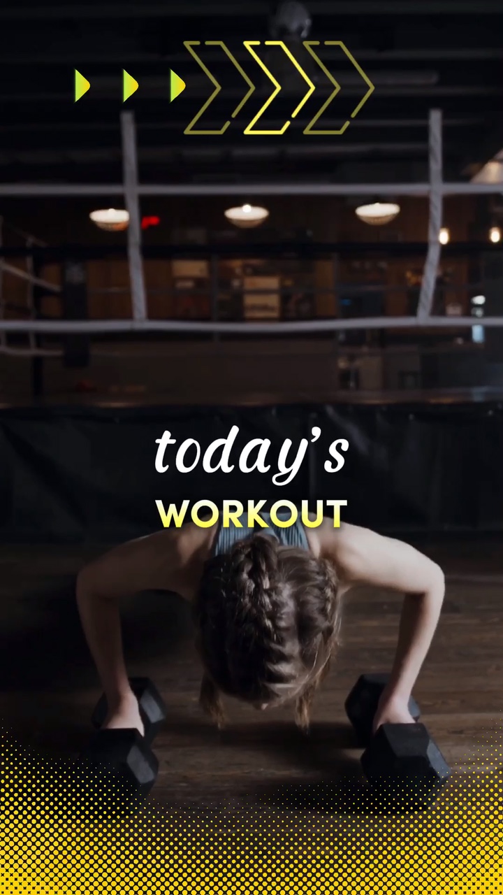 Gym today workout