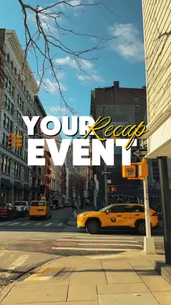 your event recap 