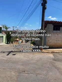 de repente tenho 