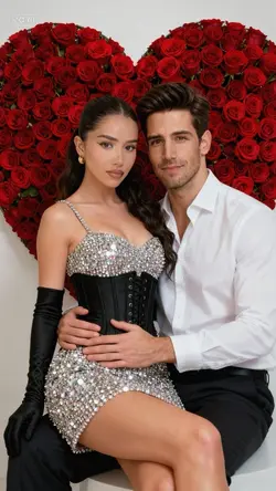 Photo editing couple