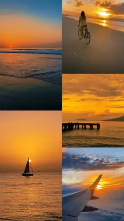 Sunset aesthetic