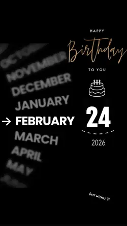 hbd 24 february 2026