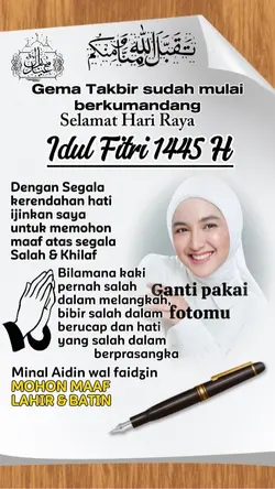 selamat idul fitri 