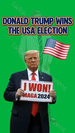 TRUMP WINS MAGA 2024