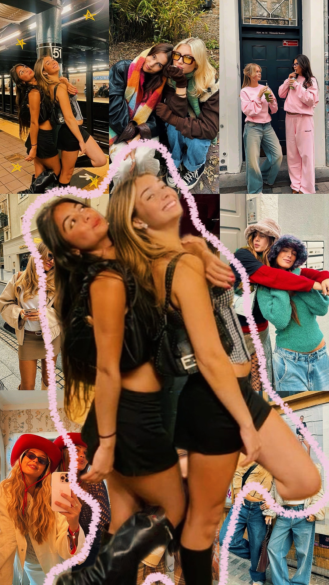 Recorte de melhor amiga