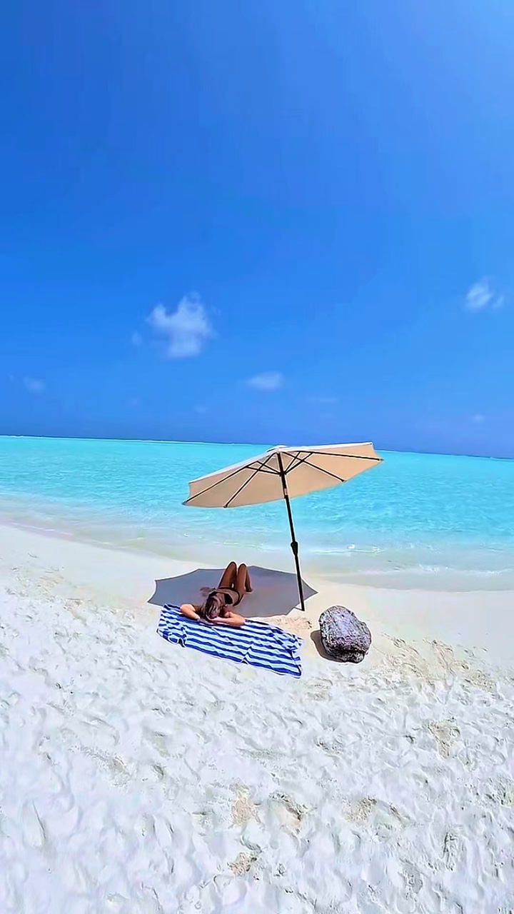 journée d'été à la plage 