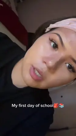 My 1st day of school