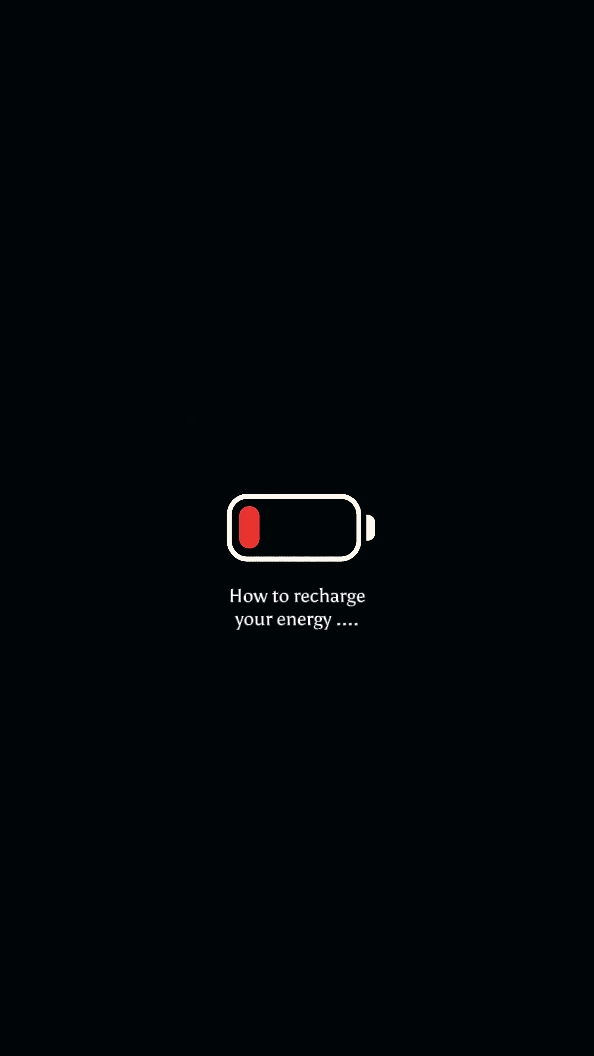 recharge your energy