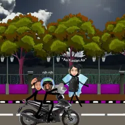 Animasi Aa Kasian Aa