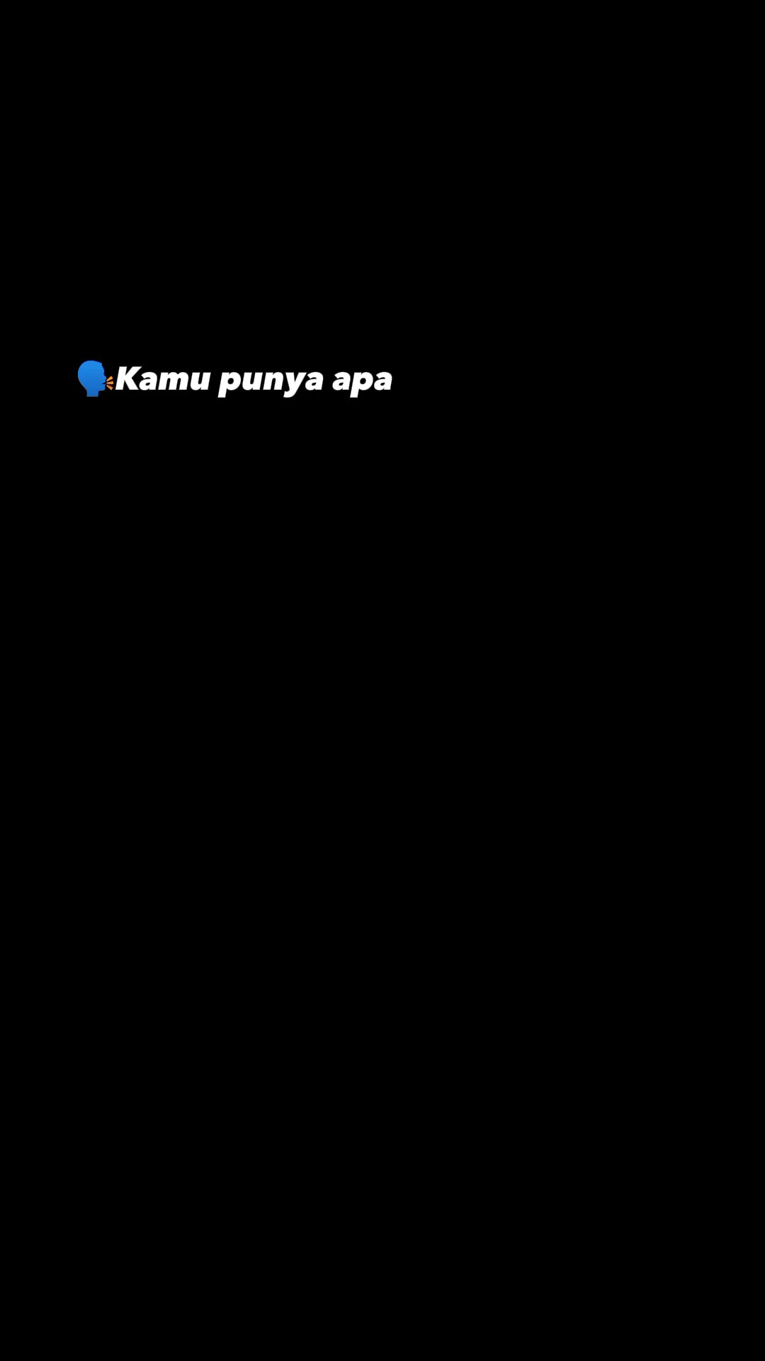 Kamu Punya Apa?