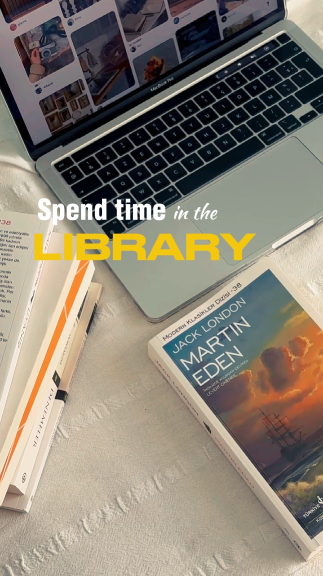 library spend time