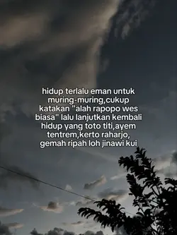HIDUP TERLALU EMAN