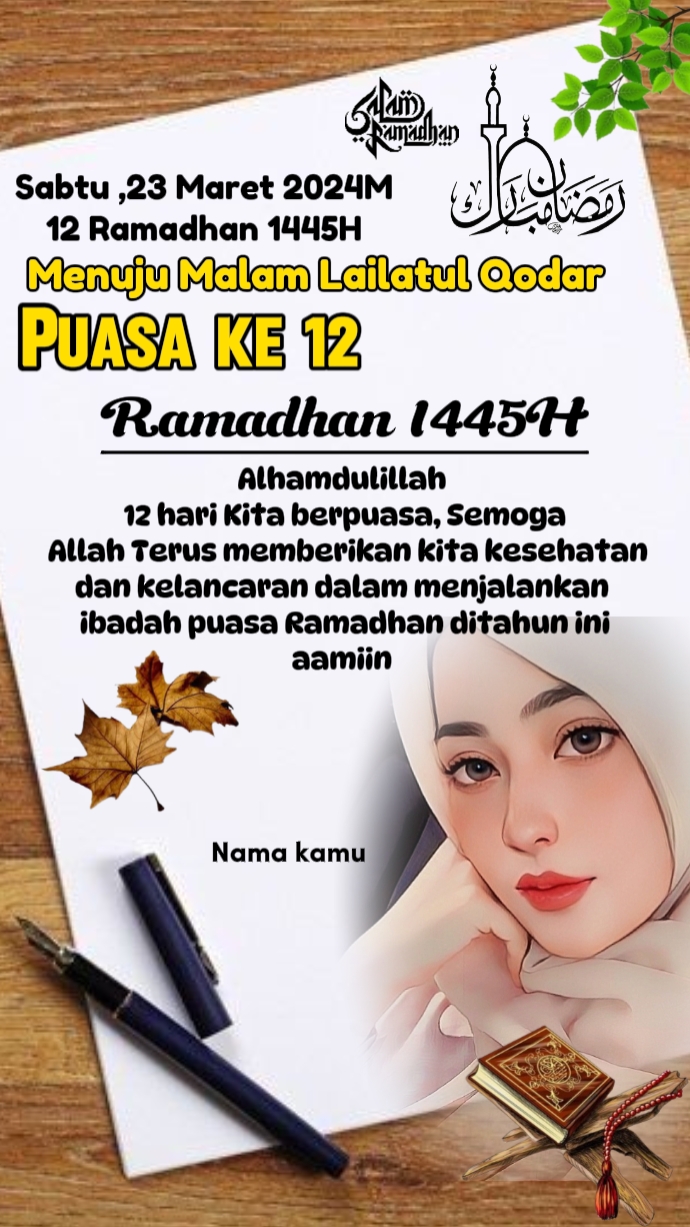 Sabtu 23 Maret 2024