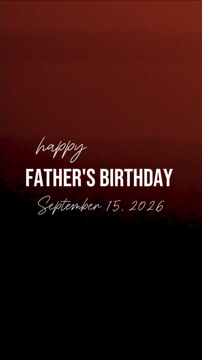father's birthday 