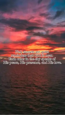 Pink sunsets ✝️🙏💕