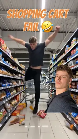 Shopping cart fail 🤣
