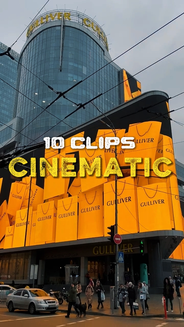 8 clips cinematic 