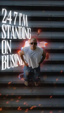 Standing on businis