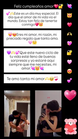 Cumpleaños mi amor 
