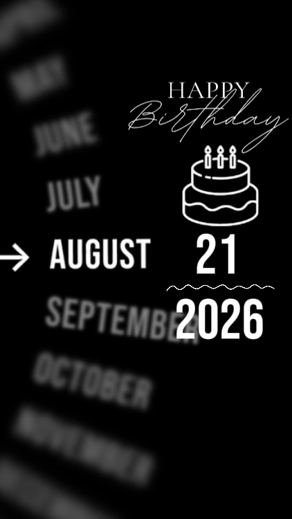 BDAY BY SISTER 21